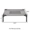Pet Adobe Elevated Pet Bed, Portable Raised Cot-Style with Non-Slip Feet, 24.5"x 18.5"x 7" for Pets (Gray) 194304ISR - alternate 3